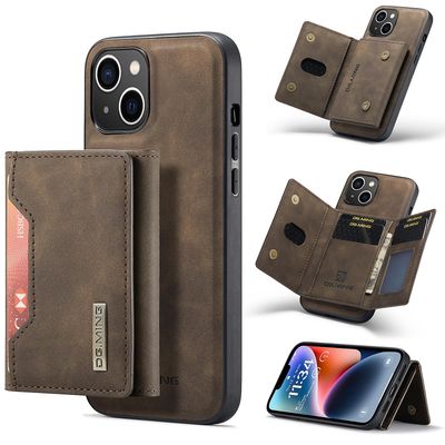 Dg Ming Dg.ming M2 magnetisk Pu-deksel til iPhone 14 Kaffe