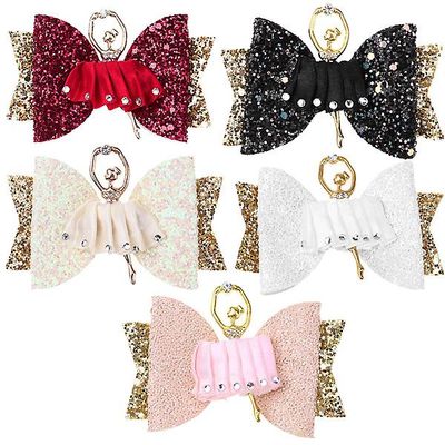 AIR Ballerina Glitter Bue Sparkly Hair Clip
