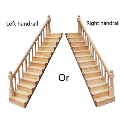1:12 nukkekodin tarvikkeille Nukkekoti Mini Decoration Scene Tavallinen kaide S