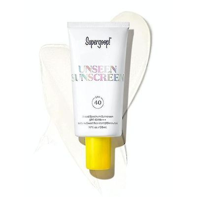 Supergoop! Usynlig solcreme Spf 40, 1,7 Oz - Oliefri, vægtløs og usynlig revsikker, bred spect