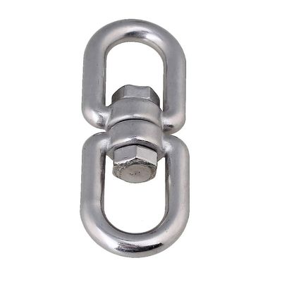 M10 10mm rustfrit stål 304 drejelig m / øje til øje rigning pet ring