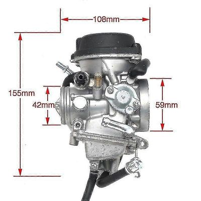 Moottoripyörän kaasutin Arctic Cat Dvx400 Dvx 400 Atv Quad 350cc 400cc 500cc Carb Pd36j 36mm-113ta