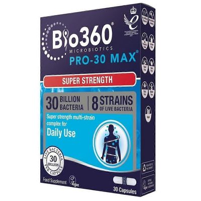 Natures Aid Luonto's Tuki Pro-30 MAX 8 Kanta Complex Vcaps 30 (136310)