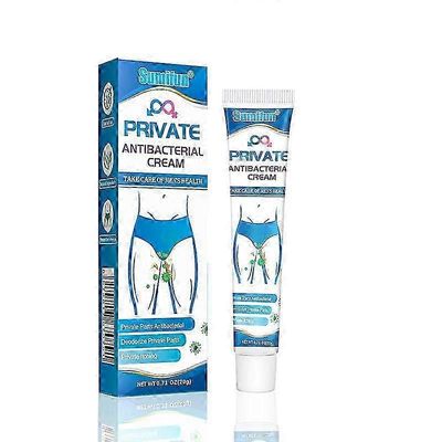 Miesten intiimivoide kutinaa ehkäisevä voide - antibakteerinen, hajua hallitseva, 20g Private Part Care kutinaa ehkäisevä deodoranttivoide 1pc