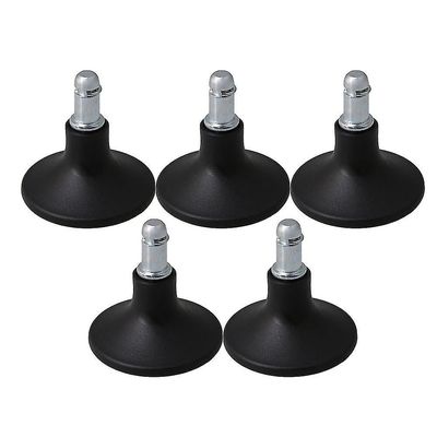 5X stationær klokkeform glider 6cm bund dia til stol