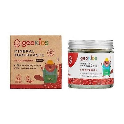 Georganics Fluoride-free mineral toothpaste (kids) 60 ml (Strawberry)