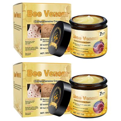 1-3x Bee Venom Comprehensive Cream, Bee Venom Treatment Cream, vähentää täpliä syyliä ehkäisevä voide 2pcs