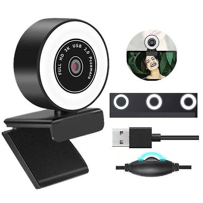 Coosilo Usb Webcam Streaming Fuld High Definition webkamera