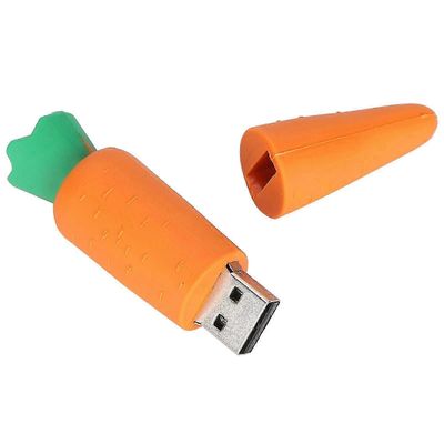 USB-muistitikku sarjakuva tyylikäs porkkana muoto ulkonäkö kannettava tallennusmuistitikku4GB