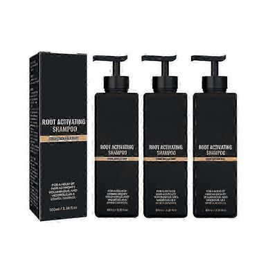 3 kpl Spartan-shampoota, Spartan Root Activator -shampoota, Luonnollisia hiusshampooita