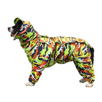 Boeyaa Pet Dog Regnfrakke Velegnet til lille stor hund Poncho Fransk Bulldog Labrador Farve B 18