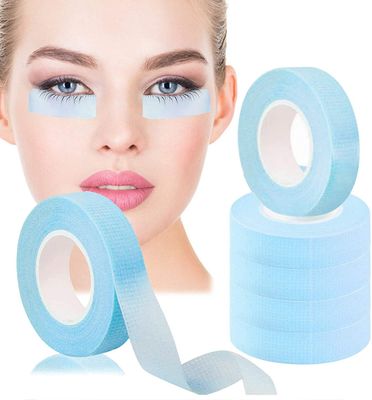 Linkrunning 5Rolls Lash Tape til øjenvipper forlængelse Åndbart mikropore stof Ikke-vævede stoffer Tape til øjenvipper fnugfri falske vippeforlænge...