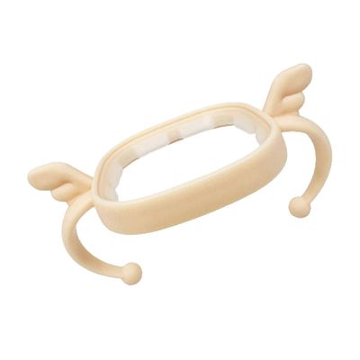 Taaperoiden tuttipullon kahva Hegenille, ergonominen luistamaton muotoilupullon kiinnitys helpottaa pitämistä ja ruokintaa vaaleanpunainen