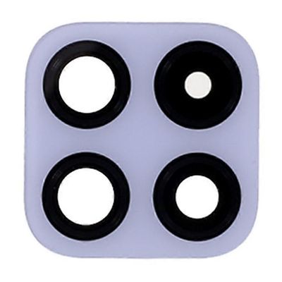 Yhteensopiva Samsung Galaxy A22 5G (EU-versio) A226 OEM -puhelimen takakameran vanteen linssisuojuksen kanssa (ilman logoa) Violetti