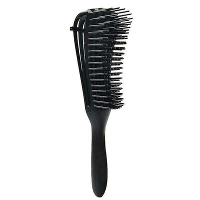 Coosilo Detangling Hår Børste Massage Hair Comb Krøllet Børster Hårbørste Hår Curler sort