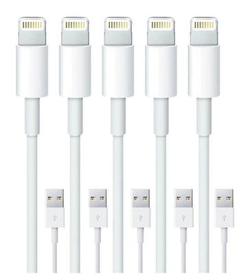 Best Trade 5-pakkaus 1M -salamalaturi, joka on yhteensopiva iPhonen Xs / Max / X / 8 / 7 / 6 / 5SE / 5S iOS 12 kanssa