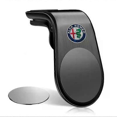 1kpl magneettinen autopuhelimen pidike metalliteline jalustatarvikkeet sopii Alfa Romeo 159 Spider Giulia Giulietta 156 Tonale Mito 147 8C Stelvio ...