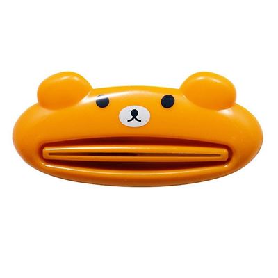 2pcs Tandpasta Squeezer Fashion Cartoon Manuel Tandpasta Squeezer Lazy Cosmetics Facial Cleanser Squeezer Bear