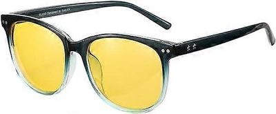 Yöajolasit Naiset Miehet Keltainen Polarisoitu linssi Heijastamattomat UV-suojalasit tummansininen