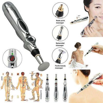 Mikasa Elektronisk akupunktur massage pen relief smerte værktøj meridian terapi