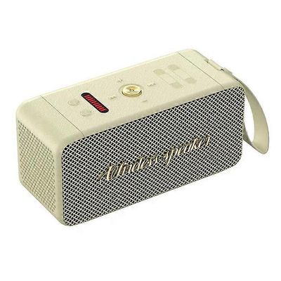 M1 20W kannettava langaton 3D-stereosubwoofer Bluetooth-kaiutin tukee FM / TF-korttia / USB-kiintolevyä Beige