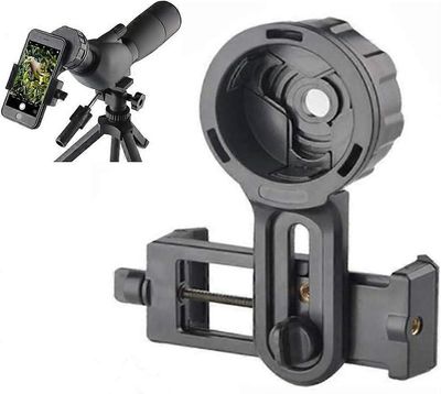 Kompakti kevyt kaukoputkisovitin, teleskooppikamerasovitin älypuhelimille, nopea kohdistus ja kuvan ja videon tallennus, automaattinen kamera