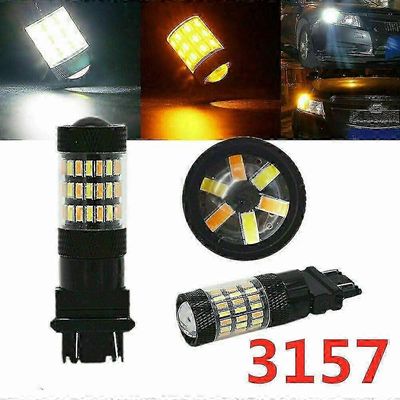 2x 3157 Switchback LED-suuntavilkun hehkulamppu edessä Dodge Ram -sarjalle