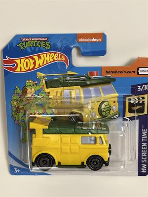 Hot Wheels Teenage Mutant Ninja Turtles Party Wagon 1:64 GHB47D521 B11