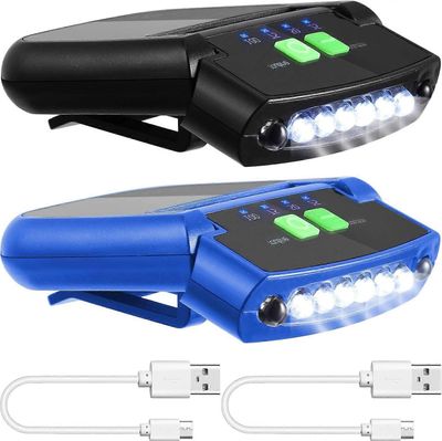 2 kpl LED-pidike korkkivaloissa USB ladattava korkki taskulampun pidike vedenpitävä erittäin kirkas