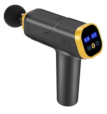 Coosilo Massage Gun Deep Tissue Slagtøj Muskel Massager For Pain Relief Fascial Gun sort