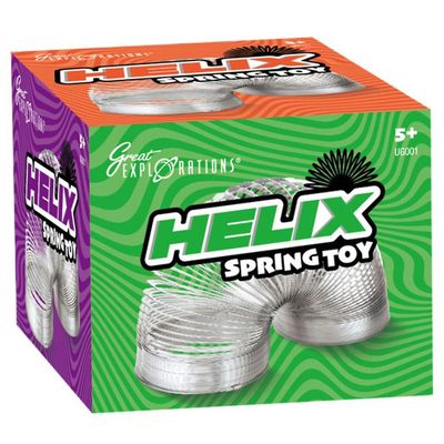 University Games Kvalitet Helix Metal Walking Spring leketøy for alderen 5 + og oppover