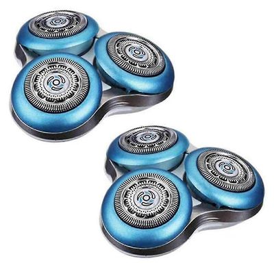 2Pack S7000 terän parranajokonepää, joka on yhteensopiva parranajokoneen SH70 SH70/52 S7010 S7310 S7370 S7350 S7780 S7510 S772 kanssa sininen hopea