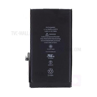 Yhteensopiva iPhone 12 Pro/iPhone 12 laadukkaan matkapuhelimen akun + akun teippitarran kanssa Monivärinen