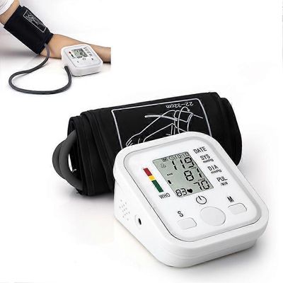 (Erikoistarjoukset) Verenpainemittari olkavarrelle Automaattinen valkoinen