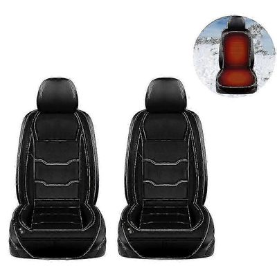 12v/24v lämmitetty auton istuinsuoja lämmitetty sähköinen auton istuintyyny musta