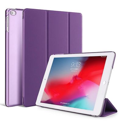 Shry-kotelo Ipad Pro 12.9 -kannelle A2014 A1895 A1876 A1671 A1584 A1652 kevyt ohut kansimagneetti Ipadille 12.9 2017/2015/2021/2020 iPadille violet...