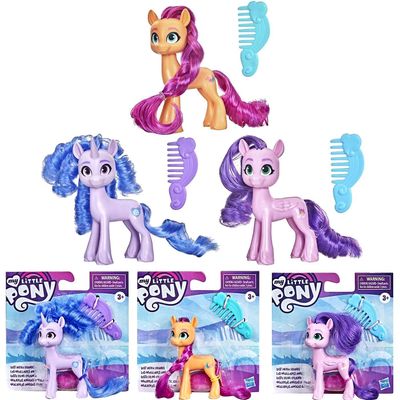 3-pakkaus My Little Pony MLP Uuden sukupolven parhaat elokuvaystävät luvut 8cm