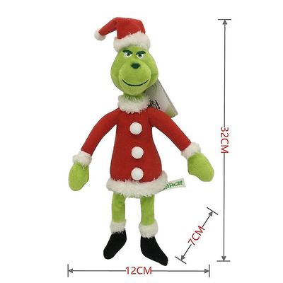 Caraele Grinch Grinch -pehmo lelu Grinch Grinch Grinch Lasten sarjakuvanukke style 1