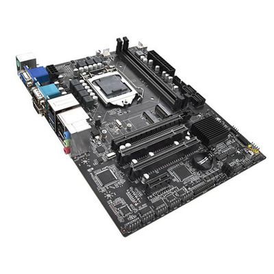 B365m datamaskin hovedkort LGA1151 DDR4 støtter 64GB Dual Network porter 2.5gigabit Ethernet M.2 nv Svart