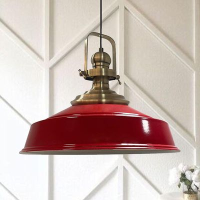 Bamyum Vintage riippuvalaisin metalli Punainen