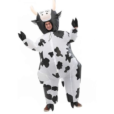 Cartoon Cow Doll -puku aikuisten lavaesitykseen Cosplay-pukurekvisiitta lypsykarja adult