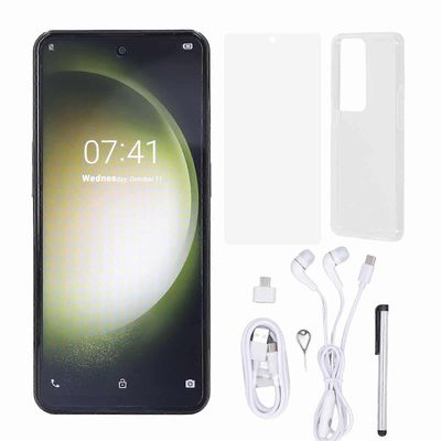 S23 Ultra älypuhelin 6.53in 4G LTE avattu 12GB 256GB 8MP 32MP MTK6753 erittäin ohut 2400x3200 kasvojen lukituksen matkapuhelin kynällä 7800mAh akku...