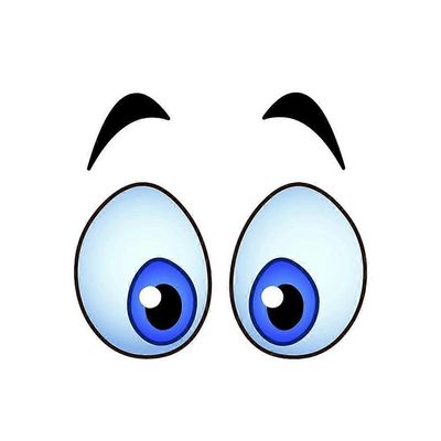 2 pakkausta robottihauskoja silmätarroja vedenpitäviä sarjakuvasilmätarroja