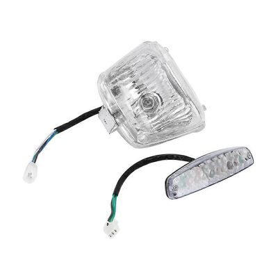 12 V:n dinosaurustyylinen etu- ja takavalo, sopii 50cc 70cc 110cc mönkijään tai maastopyörään