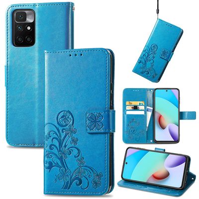 Foxdock Etui til Xiaomi Redmi 10 mobildæksel Blå