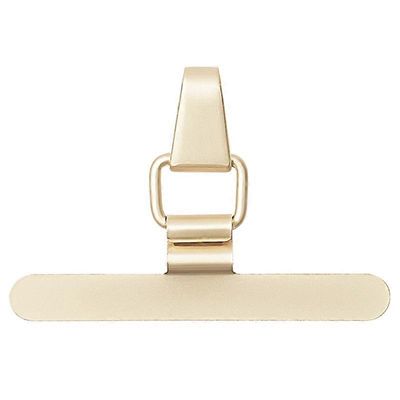 LEEU DESIGN Metallinen puhelimen kiinnityskielekkeet Universaali puhelimen kaulanauhan varaosa Monivärinen Gold