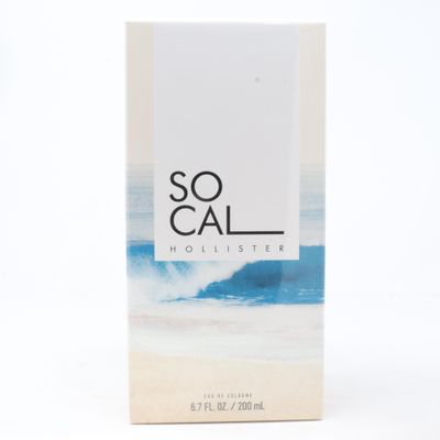 Hollister So Cal Eau De Cologne 6.7 oz/200 ml ny med låda