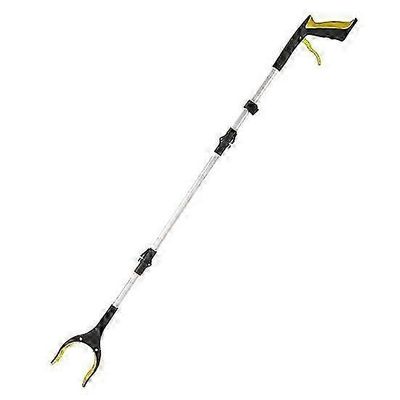 Erittäin pitkä taitettava Reacher-tarttujatyökalu 360 asteen pyörimis- ja liukuesteellä keltainen