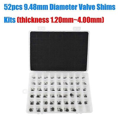 Redkid 9,48 mm venttiilin säätö Shims Valve Pad Shims Hotcam HONDA CRF450R CRF450 CRF 450 R 52kpl 208kpl moottoripyörän moottorin osa 9.48mm 52kpl