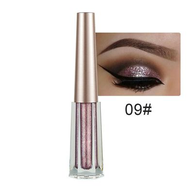 Jxlgv 12 farve flydende øjenskygge diamant øje skygge vandtæt glimmer glitter makeup 9